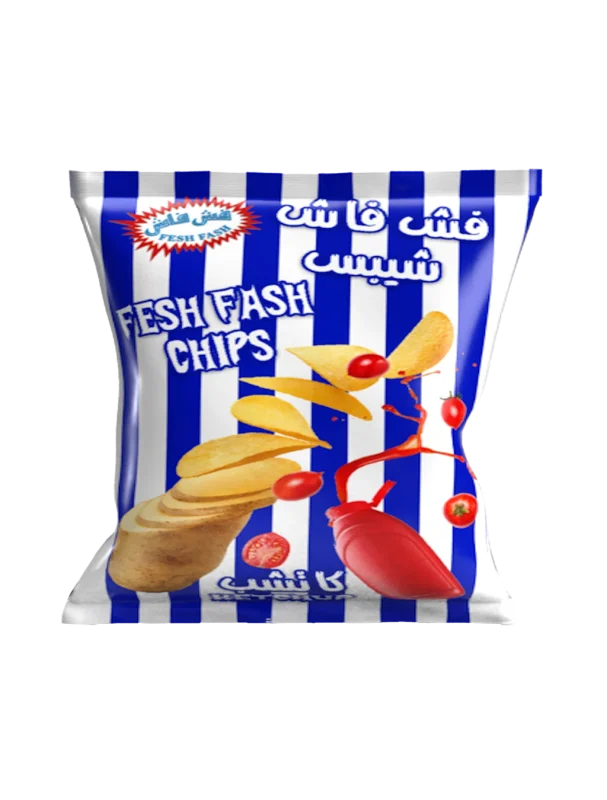 فش فاش شيبس كاتشب